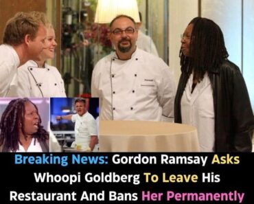 Just in: Gordon Ramsay Throws Whoopi Goldberg Out Of His Restaurant, Bans Her For Life