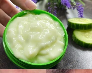 Natural Collagen Rejuvenating Face Cream with Cucumber: Wrinkles Disappear!