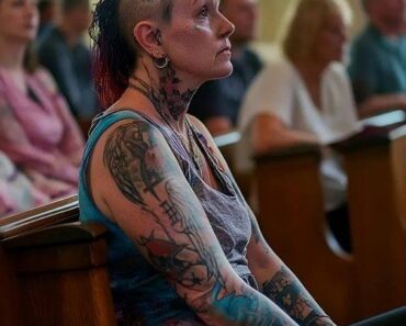 I saw an adult woman with many piercings and tattoos in church, and I felt uncomfortable. Am I wrong to think there are standards?