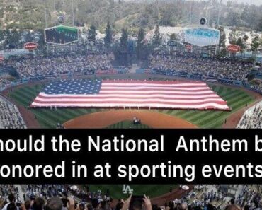 Why sports events start with the National Anthem