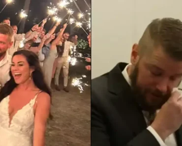 Groom breaks down as he reveals wife’s heartbreaking final words before she was killed on wedding night